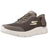 Skechers Sneaker da Uomo Free Slip-ins Go Walk Flex-Hands Up, Marrone, 47.5 EU
