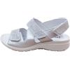 ENVAL SOFT Sandalo Donna articolo 1280822 colore Argento | Sandalo con chiusure a velcro regolabili. Sottopiede imbottito.