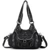 Angel Kiss Borsette piccole da donna, borse a tracolla Hobo, borse a mano Y2K in pelle vegana con molteplici tasche, borse a tracolla firmate, borse tote