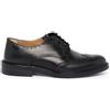 RAF Francesina Donna in Pelle Abrasivato - Nero