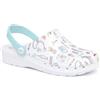 Suecos Oden Print, Loghi di Lavoro Donna Adulto, Aquamarine, 38 EU