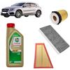 OP Kit tagliando + 6L Olio Edge 5W30 LL per GLA X156 GLA160 GLA180 1.6 Benzina