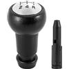 OneTrend Pomello Cambio Auto Per Citroen C2 Per C3 Per C5 C4L 5/6 Marce Pomello Del Cambio Auto Leva Stick Con Adattatore Marce Pomelli Leva Cambio(With Adapter)