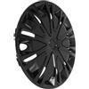 FESTFENDS Copricerchi Neri Auto 14 Pollici in PP Robusti | Installazione Semplice, Protezione Ruote, Design Elegante, Coprimozzi per Auto, Compatibili, Nero