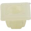babominimer 50 Clip Fissaggio per targa per vite #14 Plastica Bianca 50 Clip | per vite #14, plastica bianca, fissaggio per sicuro, per facile montaggio, per paraurti