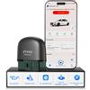 XTOOL AD20 Pro OBD2 Scanner Bluetooth, sistema completo di diagnostica per auto con analisi AI, lettore OBD wireless e lettore di codici di errore, reset olio, test di prestazioni, test di tensione