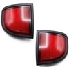 YHGGDN Catadiottro Paraurti Auto Fanale Posteriore Per Mitsubishi L200 2005-2015, Fendinebbia, Riflettore, Luce Freno, Segnale Di Stop, 8355A015 8355A016 Fanalino Fanale Fanali