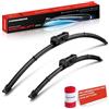 Frankberg 2x Spazzole Tergicristallo 650mm/400mm, Anteriore | Compatibile con C3 Aircross II Van 2C 2R, C3 Aircross II 2C 2R