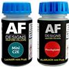 Alex Flittner Designs Touch Up per Mini C2E Caribbean Aqua Metallic + Vernice Trasparente Da 50ml Auto Base Set