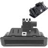 babominimer Pulsante Apertura Baule Compatibile per Serie 1 3 5 X Pulsante | Compatibile per e90 per e60, ABS nero , sostituzione diretta OEM, per accesso baule