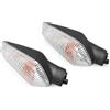 AIERDEYP Compatibile Con Ducati Per 848 Hyperstrada 821 939 Panigale 899 959 Hypermotard 796 820 1100 Multistrada 950 Luce Lampeggiante Frecce Moto(Bulb Clear)