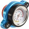 Zoegneer Tappo radiatore in alluminio con indicatore di temperatura per misurazioni precise della temperatura del liquido di raffreddamento