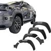 JHCHAN Passaruota grigi per Toyota Hilux 2021-2026 Invincible X Doble Cabina solo, copertura del corpo 14 cm 12 mm OEM Flares parafango a filo, accessori premium Toyota Hilux