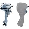 Oceansouth Copertura completa per motore fuoribordo Oceansouth Custom progettata per Honda. (Copertura compatibile con BF4, BF5, BF6 2CYL 222cc (2000>) 381mm (15))