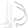 babominimer Set 2 perno e Molla Tappo Serbatoio Auto Set 2 perno e Molla | Numero OEM 51851496, alta precisione, risolve sportello allentato, per facile montaggio fai-da-te