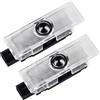 AKYKE 2Pcs Car LED Door Welcome Light Logo Proiettore Ghost Shadow Lampada decorativa per Alfa Romeo Giulia Giulietta Mito Stelvio Brera 156 159 (04)