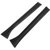 Generic Kit di guarnizioni per montante B, 2 pezzi, per Opel Zafira B 2005-2015 | Sostituzione Weatherstrip per Opel Zafira B, OEM 13131953 13131954, copertura esterna nera di gomma della disposizione