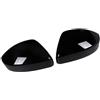 HWBZDPZQD For Jaguar E-Pace 2018-2024, calotte for specchietti retrovisori, calotte for specchietti retrovisori laterali, accessori for auto modificate, coperture for specchietti retrovisori(Black)