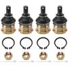 Mabutingti 4x Snodo sferico anteriore superiori + inferiori per Yama-ha Grizzly 700 550 FI 4x4 Kodiak 450 700 2013-2024 3B4-23579-01-00 3B4-23579-00-00