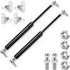 Feirdhoo 2 molle a gas da 300 mm, 110 mm, 100 N, con molla a compressione, raccordi per roulotte, ante dell'armadio