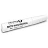 SD COLORS Pennarello Ritocco Vernice Bianco Opaco 12ml Vernice Universale per Riparare Graffi e Scheggiature su Auto, Metallo, Plastica, Legno, Mobili e Superfici Verniciate