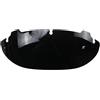 Generic Parabrezza moto Wave per Harley Davidson Touring Electra Glide Street Glide 2014-2022 (nero)