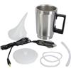Lapiglo Kit di restauro lente faro auto 12 V 60 W tazza di riscaldamento con 2 coperchi per riparazione automatica spray