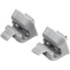 Generic Set di 2 supporti a clip per aletta parasole compatibili con Mercedes W201 W123 W124 W126 W140 progettati per sostituire le clip rotte e mantenere l'aletta parasole in posizione, migliorando la