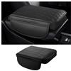 Adunsiaoto Copertura Console Centrale Auto, Imbottitura Bracciolo Auto, Universale Memory Foam Centrale Imbottiture per Braccioli per Maggior Parte Dei Veicoli, Accessori Interni per Auto(Nero)