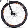Decalart Kit adesivi Cerchi Ruote Bici Mtb stickers laminati copri graffi -avventura adventure filetto montagna italia 26 27,5 28 29 Pollici L039 (Modello 5, 26 Pollici)