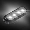 Generico Luci a LED per davanzale della porta, luci per portiera 'auto,Luci di cortesia di benvenuto per portiera auto con rilevamento automatico