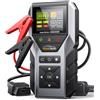 YaberAuto Avviatore di emergenza per auto, con dispositivo diagnostico OBD2 e tester per batteria dell'auto, 6000 A, power bank per tutte le benzine/diesel da 10,0 l, 16800 mAh, con cavo di avviamento