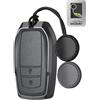 WUZUTU Cover Protettivo per Chiave con Telaio in Metallo Compatibile con Toyota Yaris Cross 2025 Corolla RAV4 Aygo X Camry Hybrid 2026 per Subaru Solterra Guscio per Chiave Anello per Chiave 2 Tasti