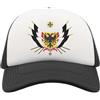 Generic Cappellino da baseball con stemma della Confederazione della Germania del Nord 1920, a mezza rete, nero