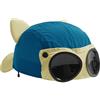 Générique Cappellino da baseball di protezione solare con occhiali, cappello estivo unisex per uomo, donna, berretto con visiera traspirante con protezione per gli occhi integrata, copricapo
