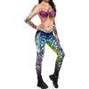 KBOPLEMQ Costume da sirena da donna, a forma di sirena, body da ginnastica, costume da bagno, costume da bagno, costume da bagno sexy, tuta da discoteca, cosplay e stampa