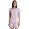 Noidinotte; more than pyjamas Noidinotte - Pigiama Donna in Cotone Leggero Estivo Top Manica Corta e Pantalone Corto