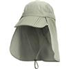 WANYING Unisex Cappello Safari Cappello da Sole con Protezione del Collo Anti UV Berretto di Baseball per Accamparsi All'aperto - Blu Marino