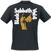 Black Sabbath Vol. 4 Tracklist Uomo T-Shirt Nero 100% Cotone Regular