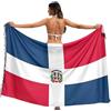 RPLIFE Costume da bagno con bandiera della Repubblica Centrafricana, sarong estivo, pareo da piscina, sarong da donna