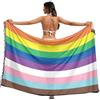 RPLIFE Pareo da spiaggia con bandiera della Serbia da donna, coperta estiva, pareo da piscina, gonna pareo da donna