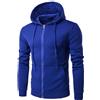 Generic Felpe con cappuccio con zip per uomo felpe da uomo Uk leggera sport felpa con cappuccio all'aperto classica versatile felpa tinta unita elegante felpa casual con tasche comfort giacca con cappuccio