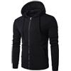 Generic Felpe con cappuccio con zip per uomo felpe da uomo Uk leggera sport felpa con cappuccio all'aperto classica versatile felpa tinta unita elegante felpa casual con tasche comfort giacca con cappuccio