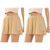 Generic 2-Pack Raso Di Seta Intimo Da Donna Ultra-comodo Slip Boxer Pantaloncini Da Ragazzo Pigiama Pantaloncini Lisci Da Ragazza Mutande