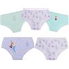 Get Trend Barbie | Disney Princess | Frozen | Stitch Culotte Bambina, Confezione da 5 Slip, Mutande in Cotone, Intimo Morbide e Leggere, Mutandine Vita Elasticizzata