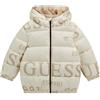 GUESS Giubbino piumino invernale bomber per ragazza 10 anni - 140 cm color avorio