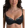 Vivisence Reggiseno Push-Up da Bagno con Ferretto Coppe Imbottite Reggiseno Bikini Inserti Rimovibili Spalline Regolabili Massimo Comfort E Sostegno Tessuto Resistente