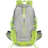 LeeQinersw Zaino da Trekking Zaino Escursionismo Zaino Montagna Zaino da Viaggio Compartimento Principale Capiente per Attrezzatura da Giorno Adatto per, color to 2, Grigio E Verde