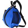 Yobadam Borsa da Basket in Rete con Cinghia Regolabile | Tessuto in PVC resistente all\'acqua, struttura durevole, tasche laterali in rete, adatto a basket ufficiale misura 7