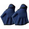 Syutokul Guanti palmati per nuoto, pagaie da nuoto Guanti da acqua in neoprene per lo snorkeling invernale e sport acquatici Blu marino